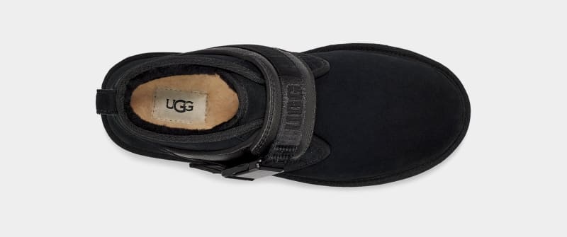 Black Ugg Neumel Snapback Men's Boots | Saudi Arabia-2160437