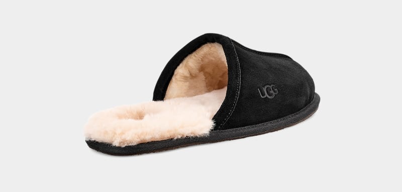 Black Ugg Scuff Men's Slippers | Saudi Arabia-8920537