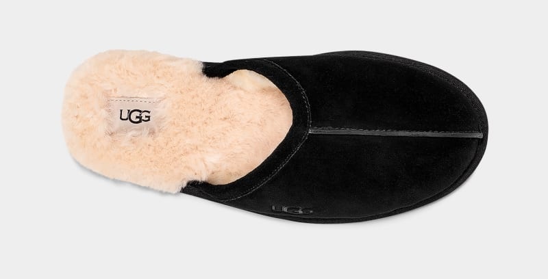 Black Ugg Scuff Men's Slippers | Saudi Arabia-8920537