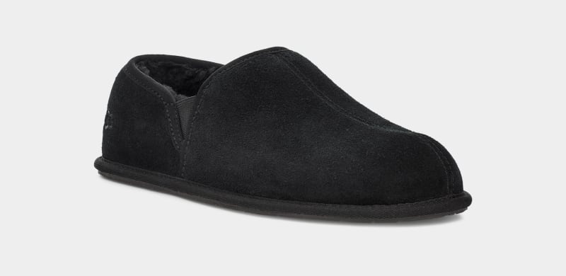 Black Ugg Scuff Romeo Ii Men's Slippers | Saudi Arabia-8540176