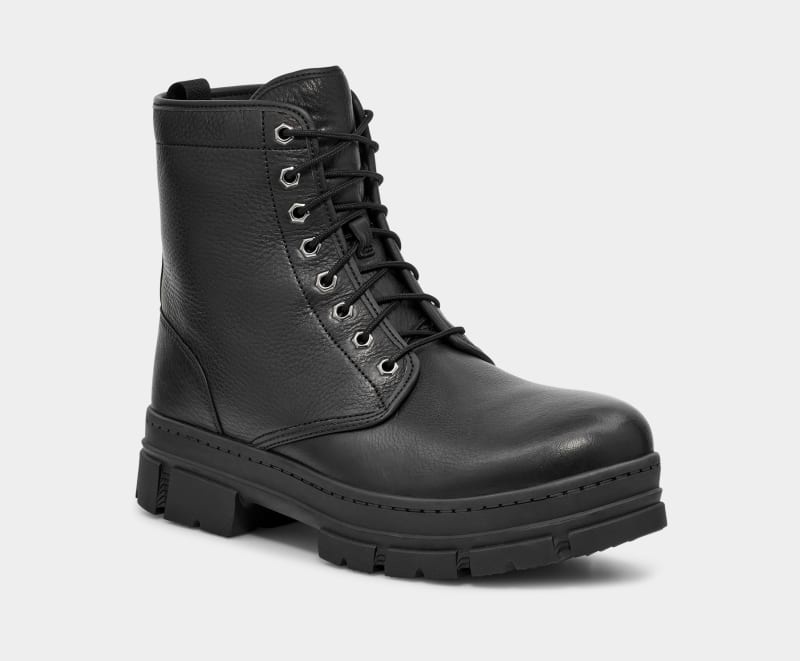 Black Ugg Skyview Service Men's Boots | Saudi Arabia-2893715