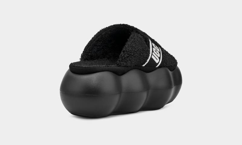 Black Ugg Sugarcloud Women's Slides | Saudi Arabia-6319804