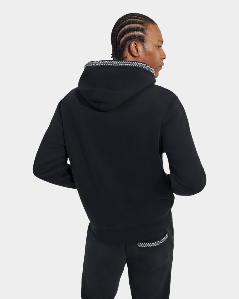 Black Ugg Tasman Men's Hoodie | Saudi Arabia-5178962