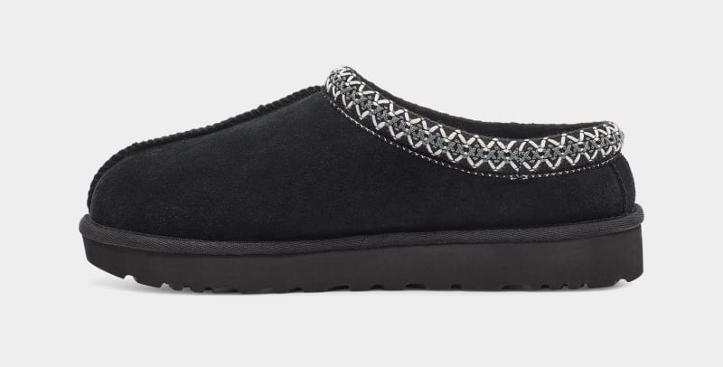 Black Ugg Tasman Men's Slippers | Saudi Arabia-2309618