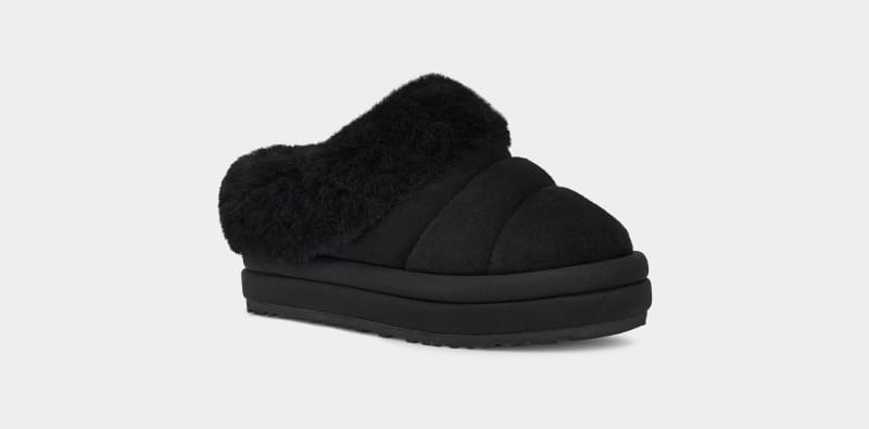 Black Ugg Tazzlita Kids' Slippers | Saudi Arabia-8356014