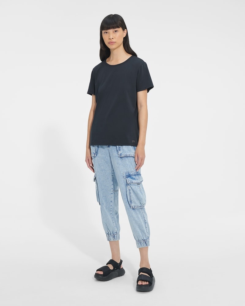 Black Ugg Uma Women's Tee | Saudi Arabia-7654198