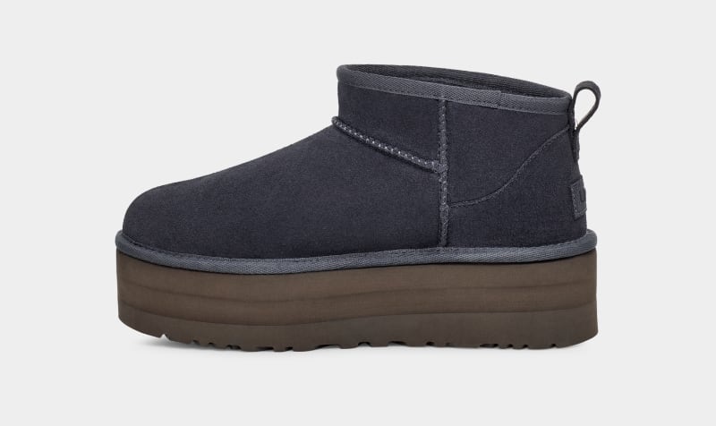 Blue Ugg Classic Ultra Mini Platform Women's Boots | Saudi Arabia-8195734