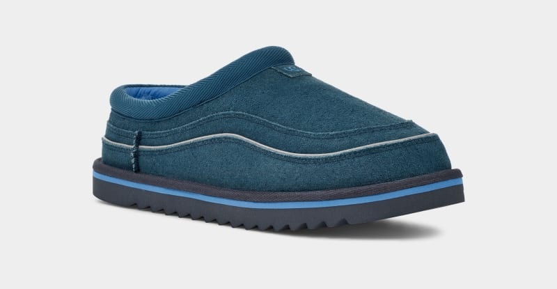 Blue Ugg Tasman Cali Wave Men's Clogs | Saudi Arabia-7532804