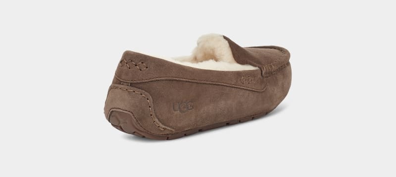 Brown Ugg Ansley Women's Moccasins | Saudi Arabia-0489753