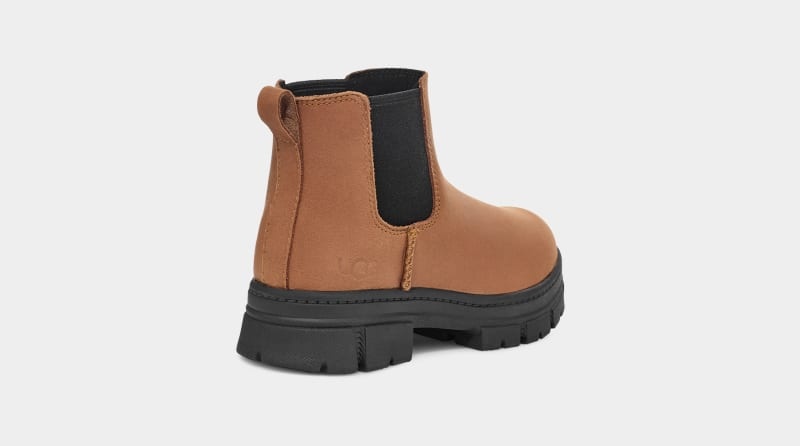 Brown Ugg Ashton Kids' Chelsea Boots | Saudi Arabia-9432178