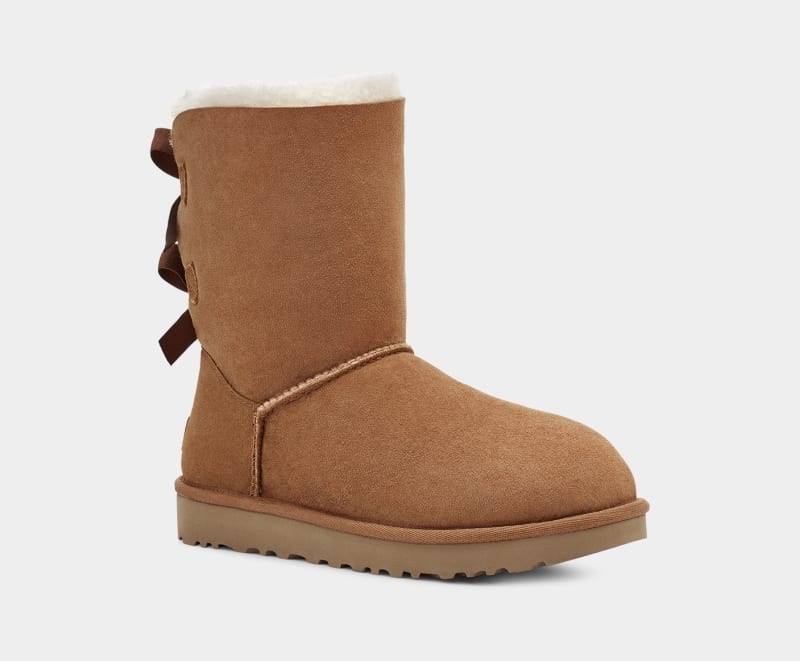 Brown Ugg Bailey Bow Ii Women's Winter Boots | Saudi Arabia-9258071