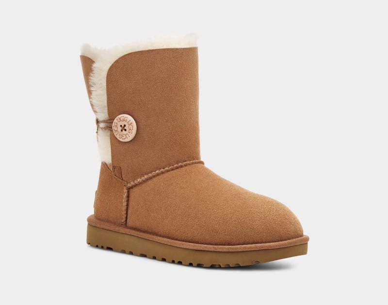 Brown Ugg Bailey Button Ii Women's Winter Boots | Saudi Arabia-4529068