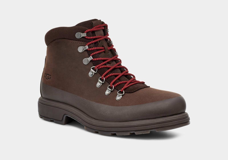 Brown Ugg Biltmore Hiker Men's Ankle Boots | Saudi Arabia-2560983