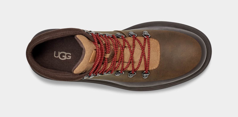 Brown Ugg Biltmore Hiker Men's Ankle Boots | Saudi Arabia-4653817