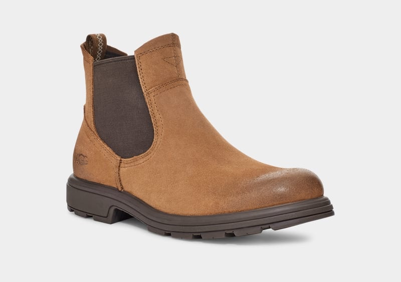 Brown Ugg Biltmore Men's Chelsea Boots | Saudi Arabia-5913406