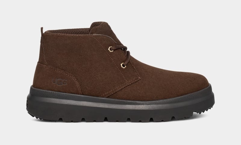 Brown Ugg Burleigh Chukka Men\'s Sneakers | Saudi Arabia-5619407