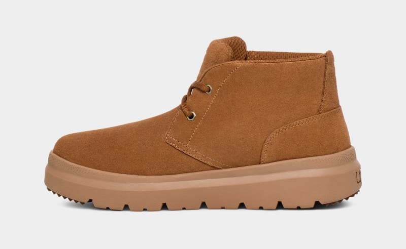 Brown Ugg Burleigh Chukka Men's Sneakers | Saudi Arabia-3751046