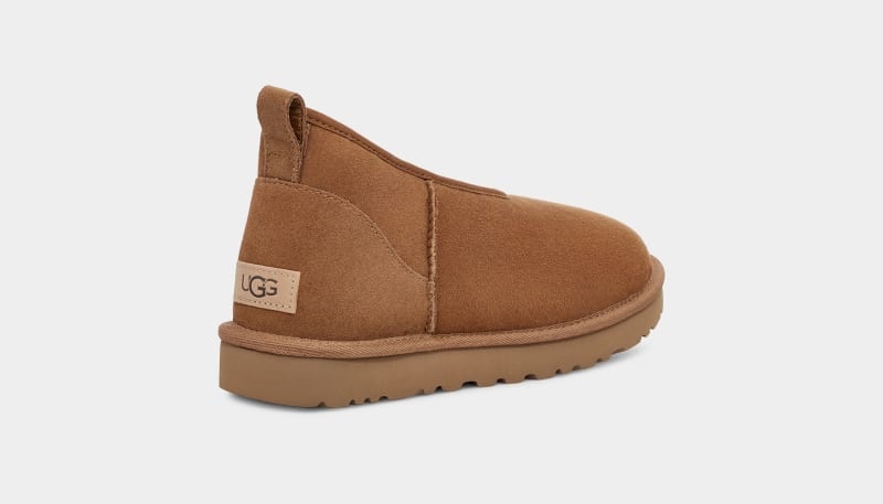 Brown Ugg Classic Micro Mini Women's Boots | Saudi Arabia-6598032