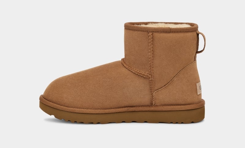 Brown Ugg Classic Mini Ii Women's Boots | Saudi Arabia-3075621