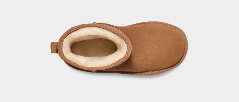 Brown Ugg Classic Mini Platform Kids' Boots | Saudi Arabia-7286035