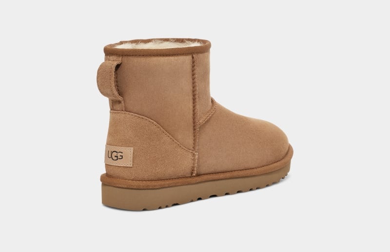 Brown Ugg Classic Mini Regenerate Women's Boots | Saudi Arabia-1709635