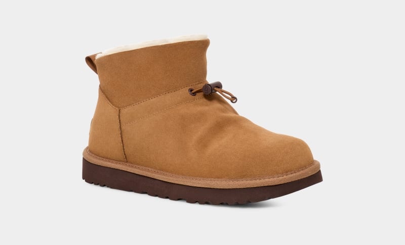 Brown Ugg Classic Mini Toggler Women's Boots | Saudi Arabia-9187435