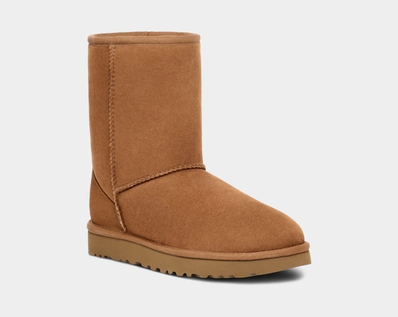 Brown Ugg Classic Short Ii Women's Boots | Saudi Arabia-9512468