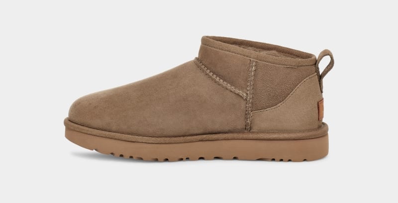 Brown Ugg Classic Ultra Mini Women's Boots | Saudi Arabia-0238569