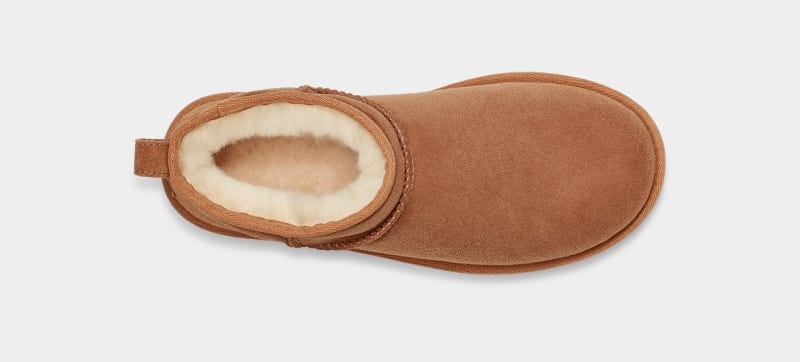 Brown Ugg Classic Ultra Mini Women's Boots | Saudi Arabia-7321854