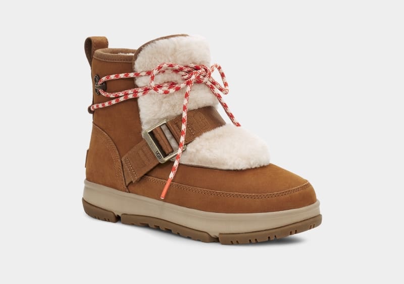 Brown Ugg Classic Weather Hiker Women's Winter Boots | Saudi Arabia-1379564