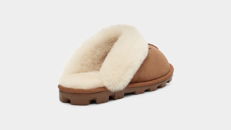 Brown Ugg Coquette Women's Slippers | Saudi Arabia-8169532