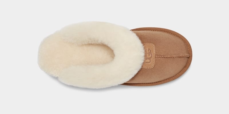 Brown Ugg Coquette Women's Slippers | Saudi Arabia-8169532