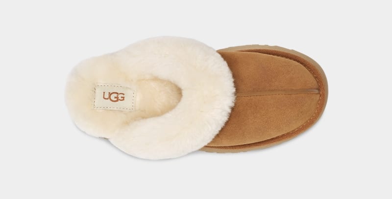 Brown Ugg Disquette Women's Slippers | Saudi Arabia-2914308