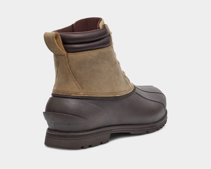 Brown Ugg Gatson Mid Men's Ankle Boots | Saudi Arabia-1273049