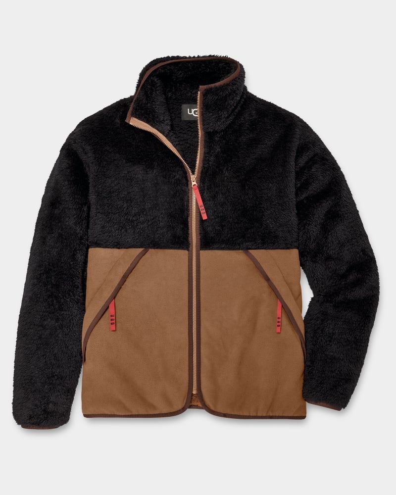 Brown Ugg Ledger Uggfluff Men's Jackets | Saudi Arabia-1948237