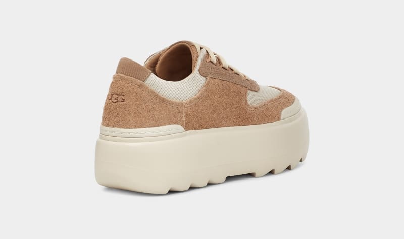 Brown Ugg Marin Mega Lace Women's Sneakers | Saudi Arabia-3169584