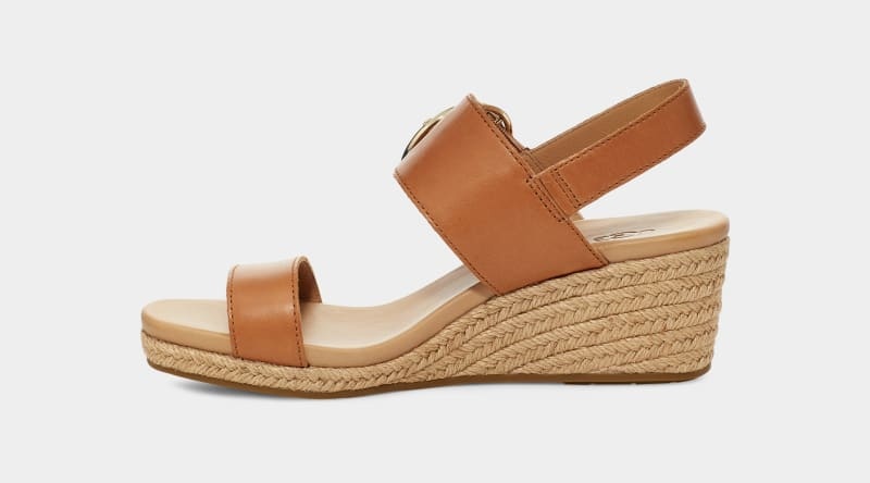 Brown Ugg Navee Women's Sandals | Saudi Arabia-5472916