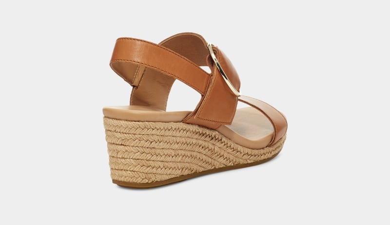 Brown Ugg Navee Women's Sandals | Saudi Arabia-5472916