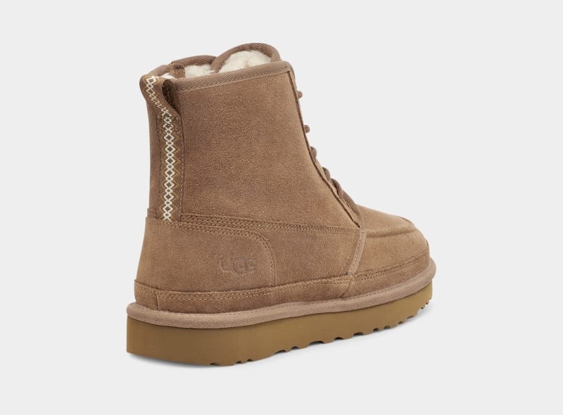 Brown Ugg Neumel High Moc Men's Boots | Saudi Arabia-8571429