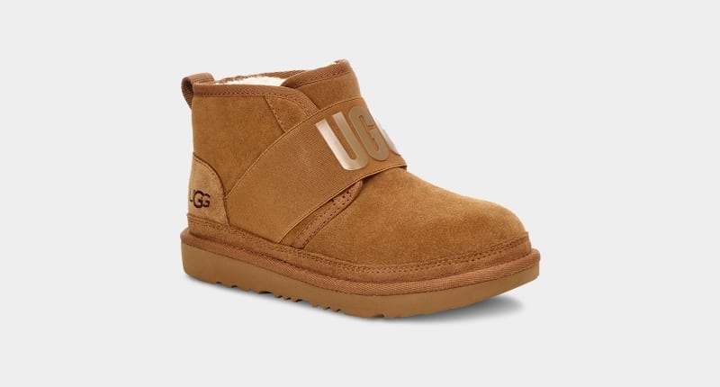 Brown Ugg Neumel Ii Graphic Kids' Boots | Saudi Arabia-2189530