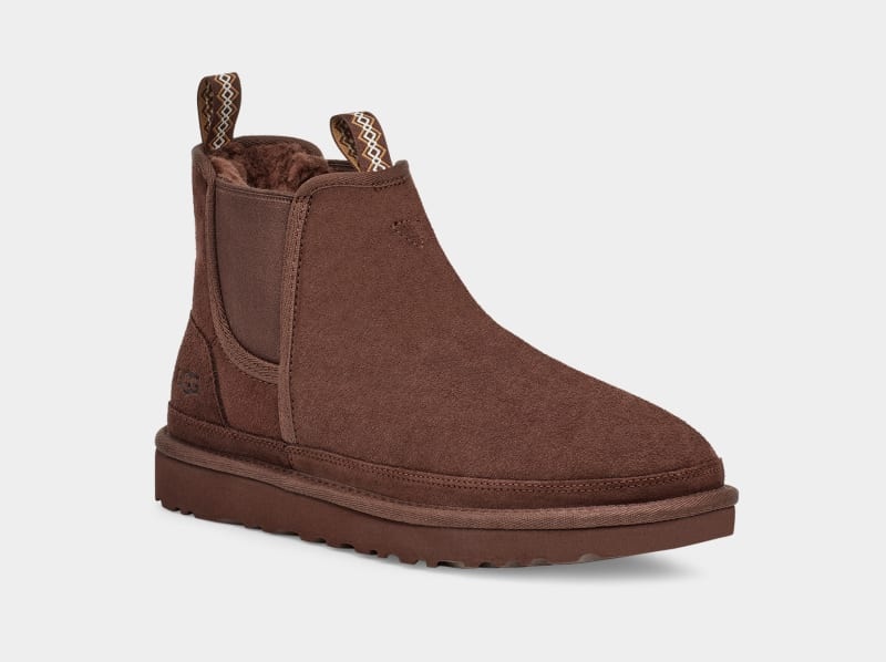 Brown Ugg Neumel Men's Chelsea Boots | Saudi Arabia-4839270