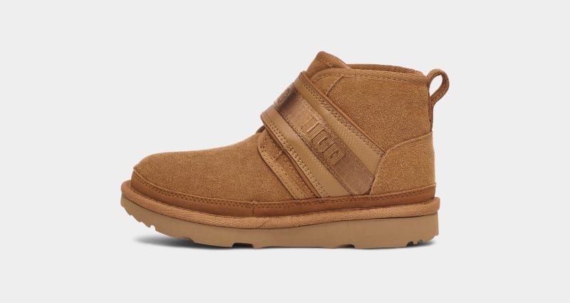 Brown Ugg Neumel Snapback Kids' Boots | Saudi Arabia-5396014