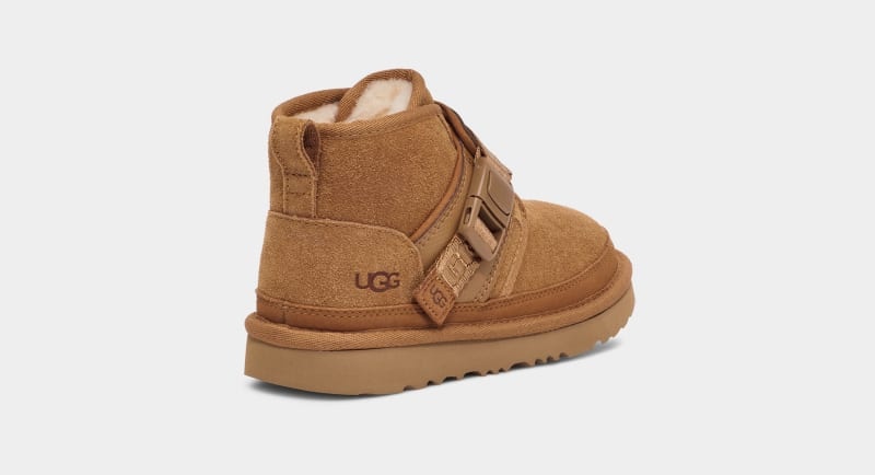 Brown Ugg Neumel Snapback Kids' Boots | Saudi Arabia-5396014