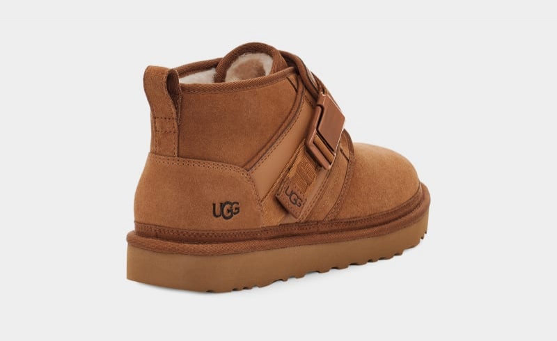 Brown Ugg Neumel Snapback Men's Boots | Saudi Arabia-6085127