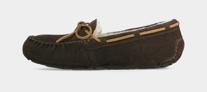 Brown Ugg Olsen Men's Slippers | Saudi Arabia-0796152