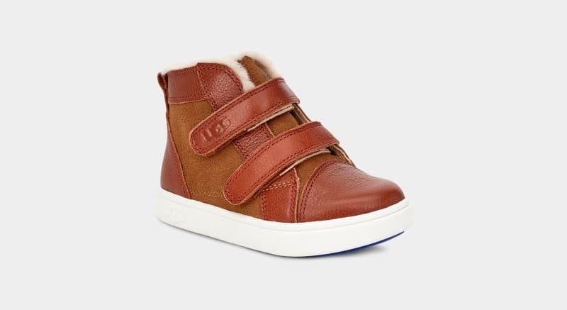 Brown Ugg Rennon Ii Kids' Sneakers | Saudi Arabia-0189256