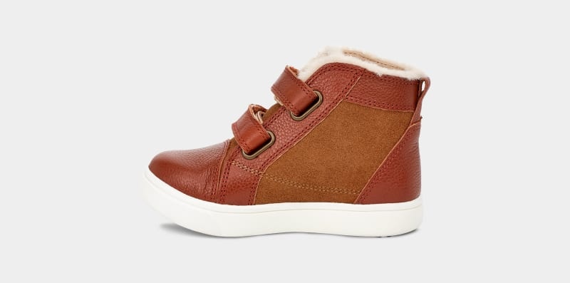 Brown Ugg Rennon Ii Kids' Sneakers | Saudi Arabia-0189256