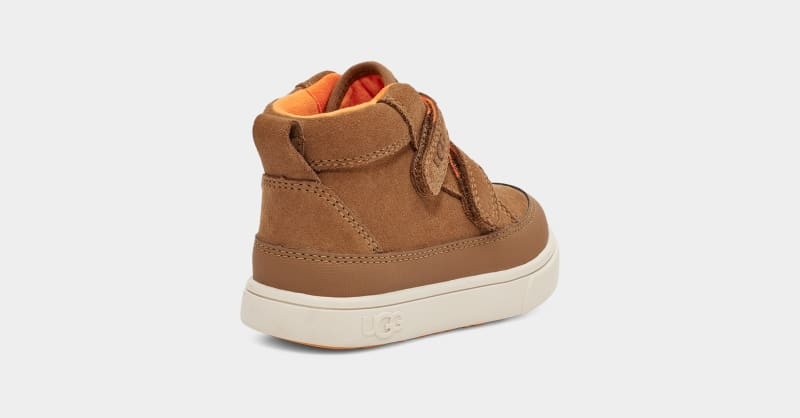 Brown Ugg Rennon Ii Weather Kids' Sneakers | Saudi Arabia-0789513