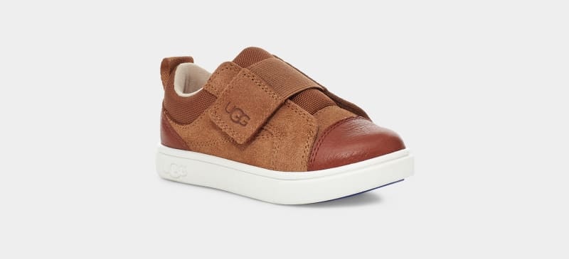 Brown Ugg Rennon Low Kids' Sneakers | Saudi Arabia-8061327