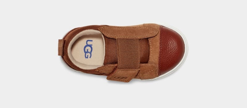 Brown Ugg Rennon Low Kids' Sneakers | Saudi Arabia-8061327